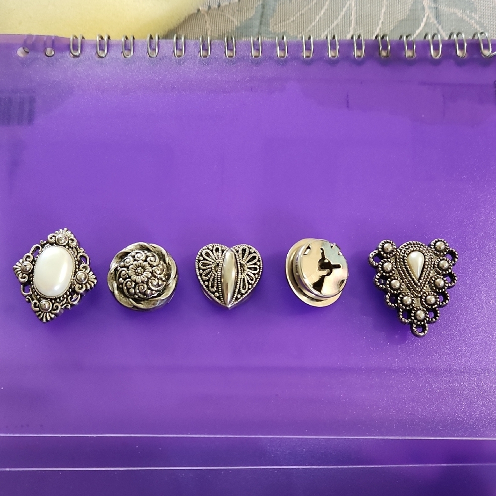 Women's Decorative Button Cover Collection